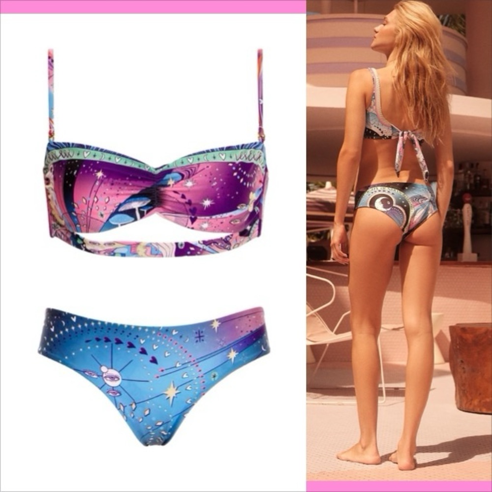AGUA BENDITA - Fuzzy Eter Bikini Top & Zoe Eter Bottom - S/XS